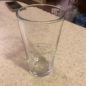 Subaru beer glasses (2)